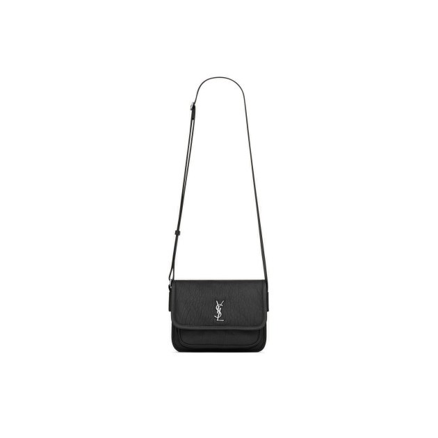 SAINT LAURENT 생로랑 카산드라 그레인 레더 니키백