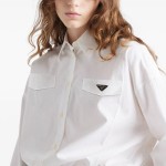 PRADA 프라다 투포켓 스트링 셔츠 2COLOR