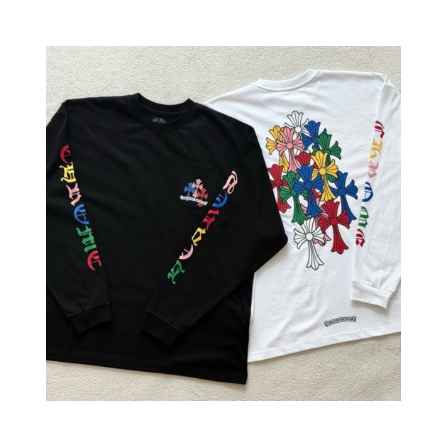 CHROME HEARTS 크롬하츠 멀티로고 세메터리 롱 슬리브