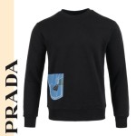 PRADA 프라다 스티치 포켓 맨투맨
