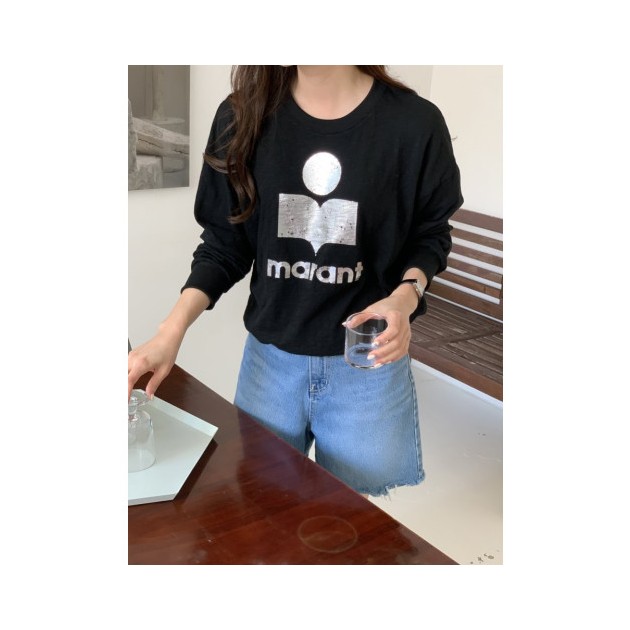 ISABEL MARANT 이자벨마랑 클로위아 슬라브 긴팔 2COLOR