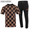 LOUIS VUITTON 루이비통 컬러 다미 나염 반팔 긴바지 셋트
