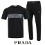 PRADA 프라다 다크 로고 나염 반팔 긴바지 셋트
