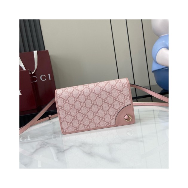 GUCCI 구찌 GG 엠블럼 수퍼 미니 숄더백 820688