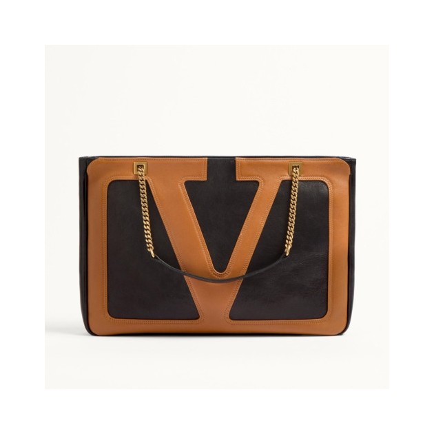 VALENTINO 발렌티노 가라바니 비바 슈퍼스타 나파 레더 미디엄 쇼퍼백 2COLOR