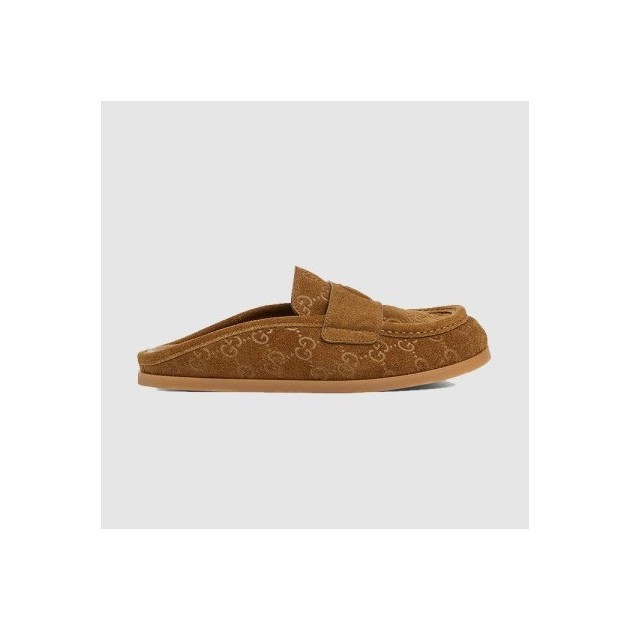 GUCCI 구찌 여성용 더블 G 디테일의 뮬 817468
