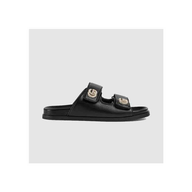 GUCCI 구찌 여성용 더블 G 샌들 816633 2COLOR