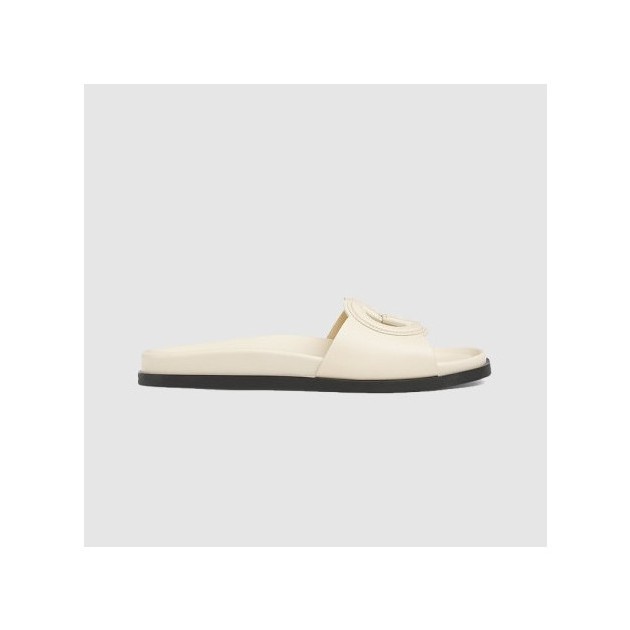 GUCCI 구찌 여성용 인터로크 G 슬라이더 816334 3COLOR