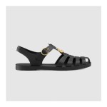 GUCCI 구찌 여성용 러버 버클 스트랩 샌들 463463
