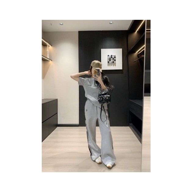 DIOR 디올 엠보 반팔 츄리닝 셋트
