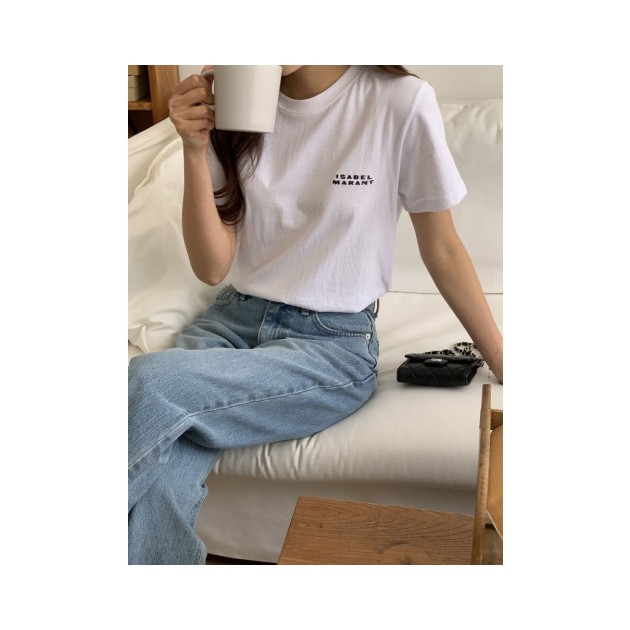 ISABEL MARANT 이자벨마랑 비달 로고 반팔 2COLOR