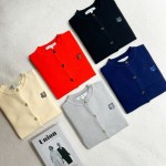 MAISON KITSUNE 메종키츠네 볼드폭스 라운드 가디건