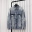 BALENCIAGA 발렌시아가 로고 자수 오버사이즈 데님자켓