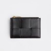 BOTTEGA VENETA 보테가베네타 카세트 지퍼 카드 케이스 651393 3COLOR