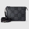GUCCI 구찌 GG 점보 미디엄 크로스백 696009