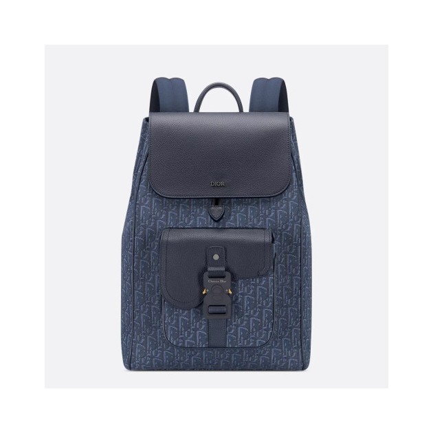 DIOR 디올 Saddle 플랩 백팩 1ADBA