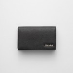 PRADA 프라다 사피아노 가죽 카드 홀더 1MC122