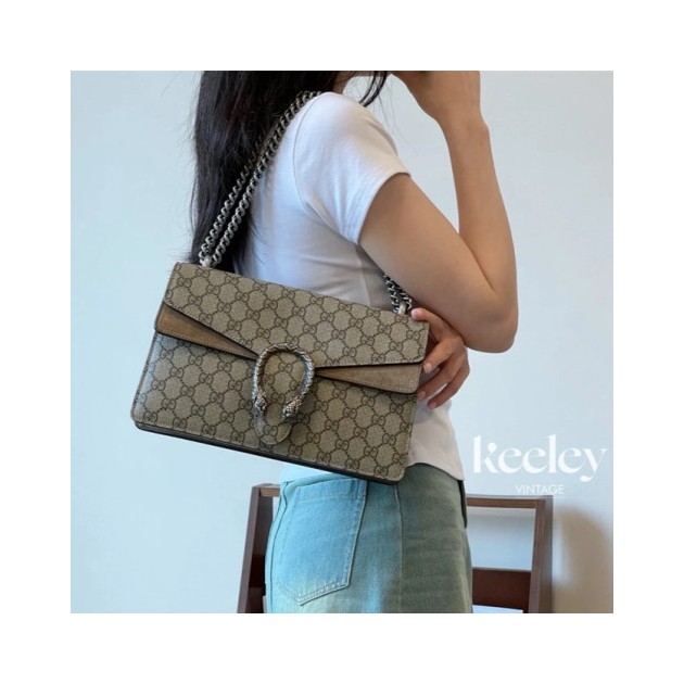 GUCCI 구찌 디오니소스 수프림 체인 숄더백 400249