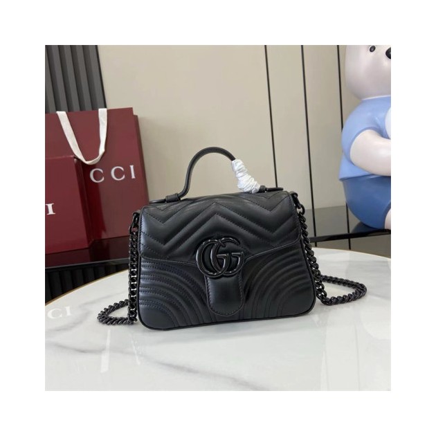 GUCCI 구찌 GG 마몽 미니 탑 핸들백 547260