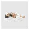 BURBERRY 버버리 남여공용 체크 레더 스니커즈 80505091