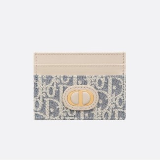 DIOR 디올 30 Montaigne 몽테인 프리지아 카드 지갑 S2152