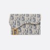 DIOR 디올 Saddle Bloom 카드 지갑 S5611