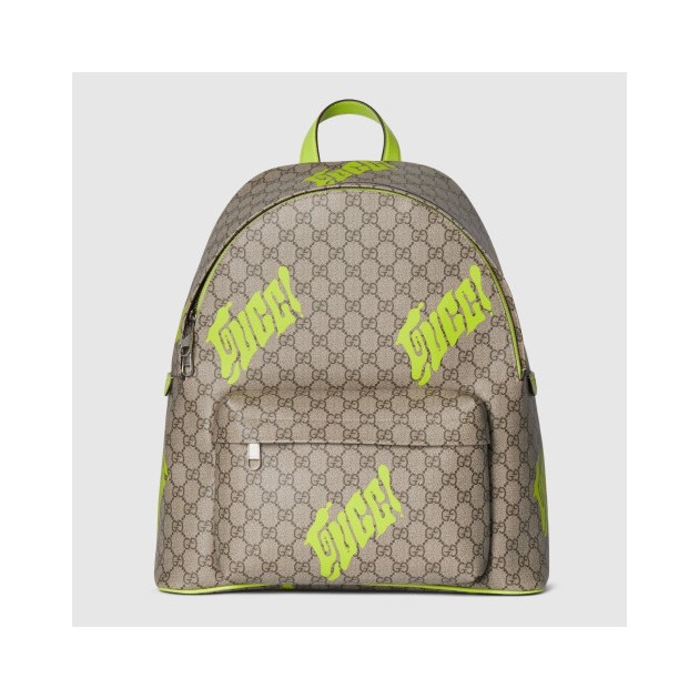 GUCCI 구찌 프린트 미디엄 백팩 834466