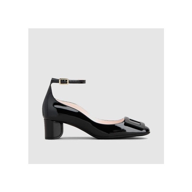 ROGER VIVIER 로저비비에 여성용 구두 (굽높이4.5cm) 앵클 스트랩 U 룩 펌프스 7614 5COLOR