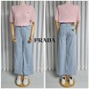 PRADA 프라다 쿨데님 세미 와이드