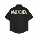BALENCIAGA 발렌시아가 테이프 타입 반팔 셔츠