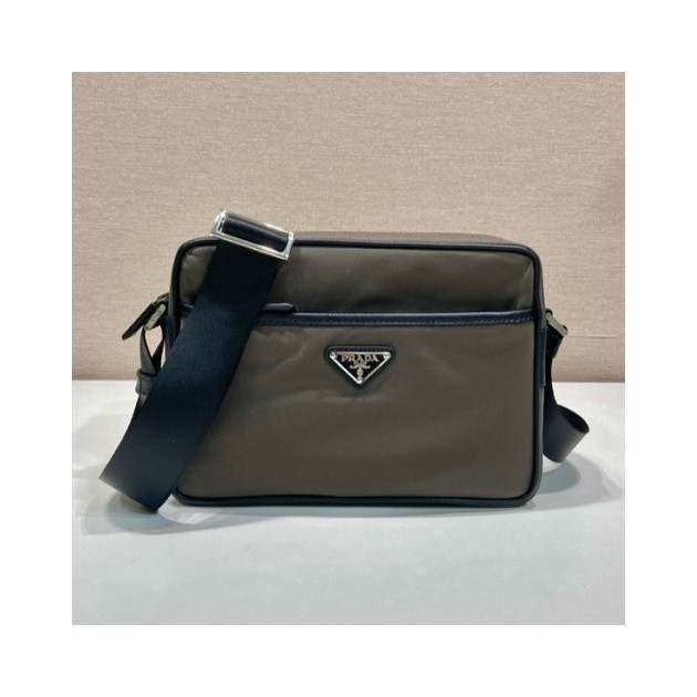 PRADA 프라다 리나일론 사피아노 레더 숄더백 2VH048