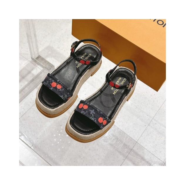 LOUIS VUITTON 루이비통 여성용 샌들 (굽높이5CM) L79840 2COLOR