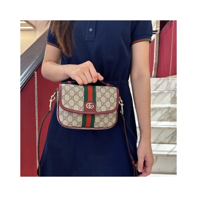 GUCCI 구찌 오피디아 스몰 탑 핸드백 836843