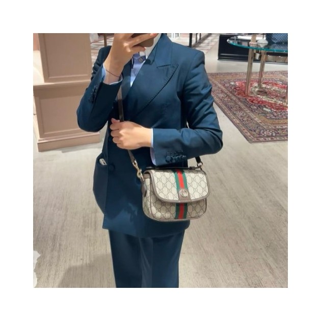 GUCCI 구찌 오피디아 스몰 탑 핸드백 836843