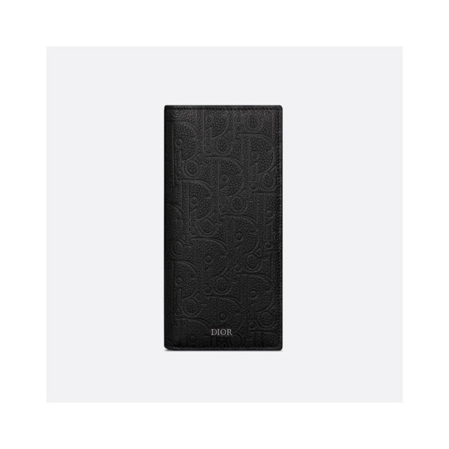 DIOR 디올 Saddle 버티컬 장지갑 2ESBC