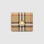 BURBERRY 버버리 스몰 체크 반지갑 80704171