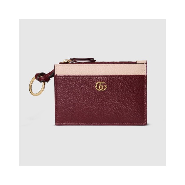GUCCI 구찌 GG 마몽 지퍼 키 파우치 837966