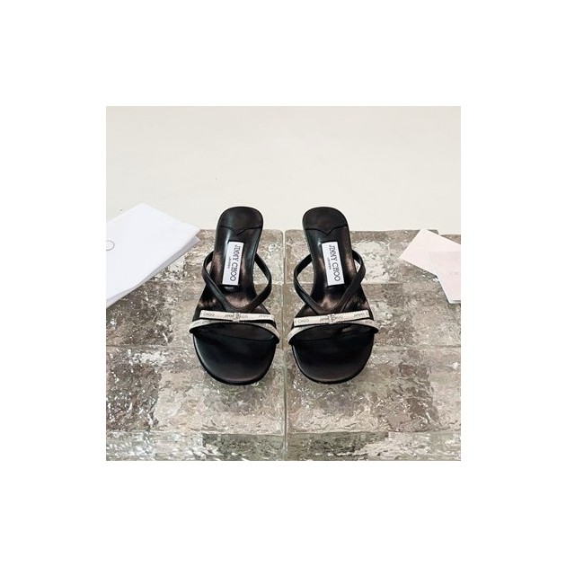 JIMMY CHOO 지미추 여성용 슬리퍼 (굽높이4.5CM) J86649 2COLOR