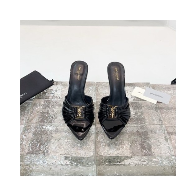 SAINT LAURENT 생로랑 여성용 슬리퍼 (굽높이6.5CM) Y65841 2COLOR