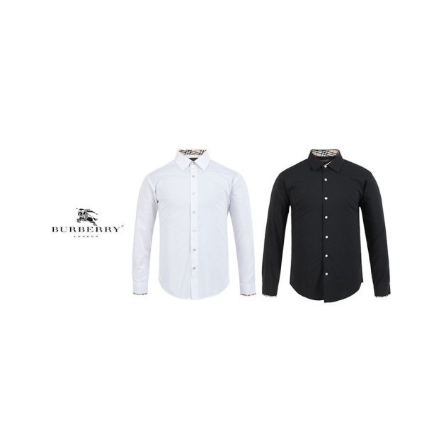 BURBERRY 버버리 체크 포인트 셔츠