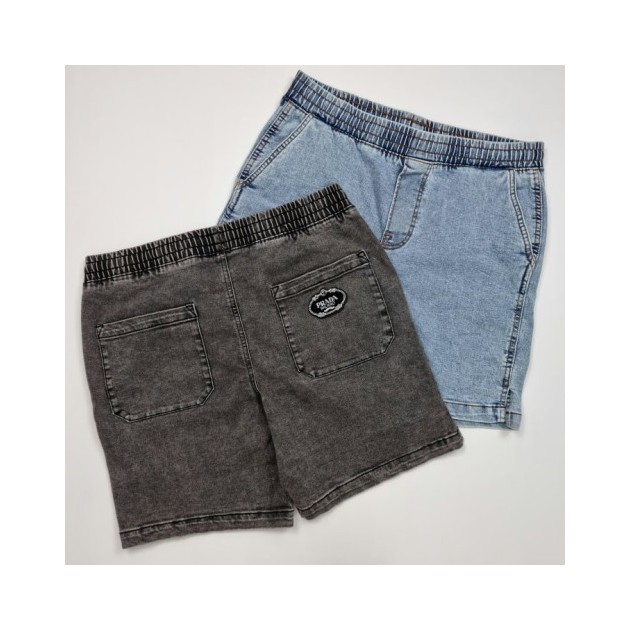 PRADA 프라다 데님 밴딩 팬츠