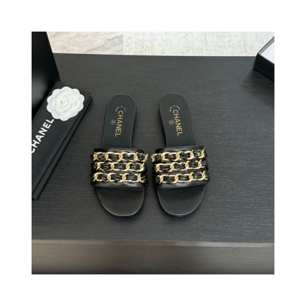CHANEL 샤넬 여성용 슬리퍼 C74555 2COLOR