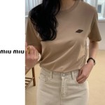 MIUMIU 미우미우 롬버스 패치티 4COLOR