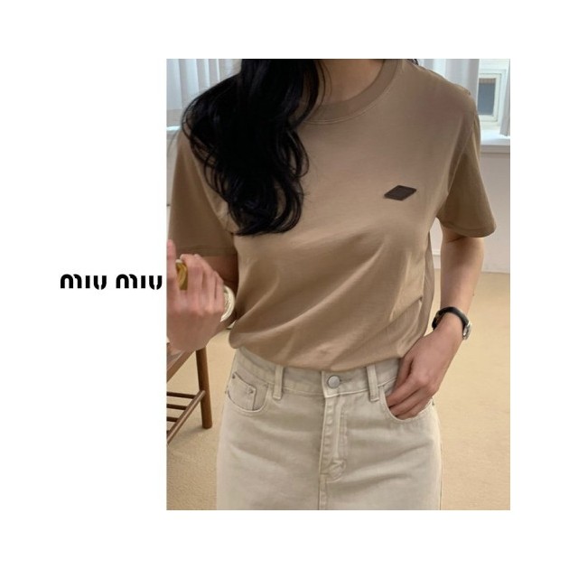 MIUMIU 미우미우 롬버스 패치티 4COLOR