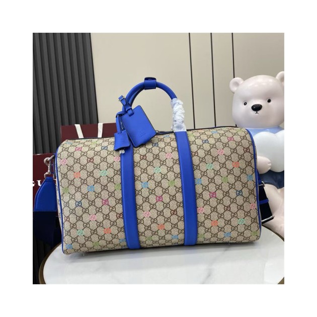 GUCCI 구찌 GG 레더 더플백 792074