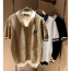 LOUIS VUITTON 루이비통 LV 래더패치 배색PK 반팔티 3COLOR