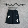 CHROME HEARTS 크롬하츠 십자 하프 팬츠