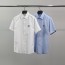 MAISON KITSUNE 메종키츠네 더블폭스 옥스포드 반팔 셔츠