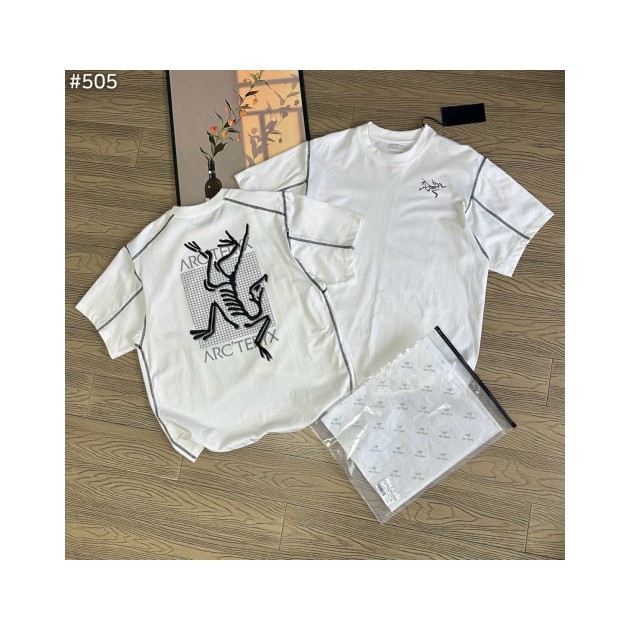 ARCTERYX 아크테릭스 공룡 백프린팅 오버핏 반팔