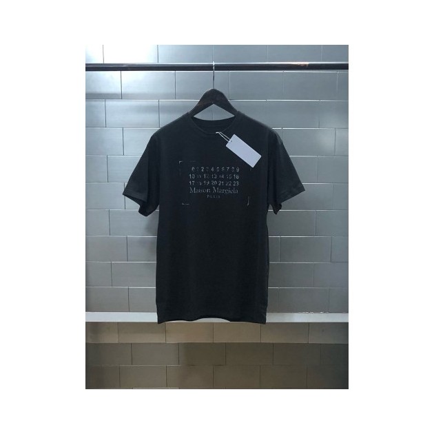 MAISON MARGIELA 메종마르지엘라 넘버로고 반팔 티셔츠